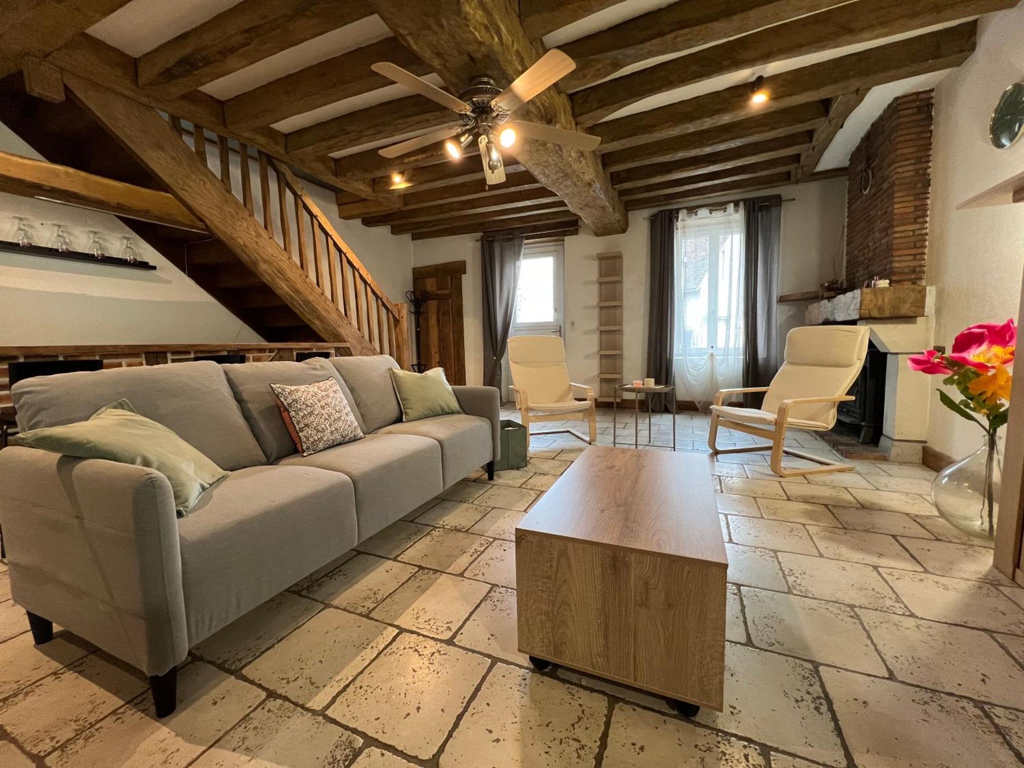 Rigolet Maison En Ville Avec Piscine Interieure Le Controis-en-Sologne Buitenkant foto