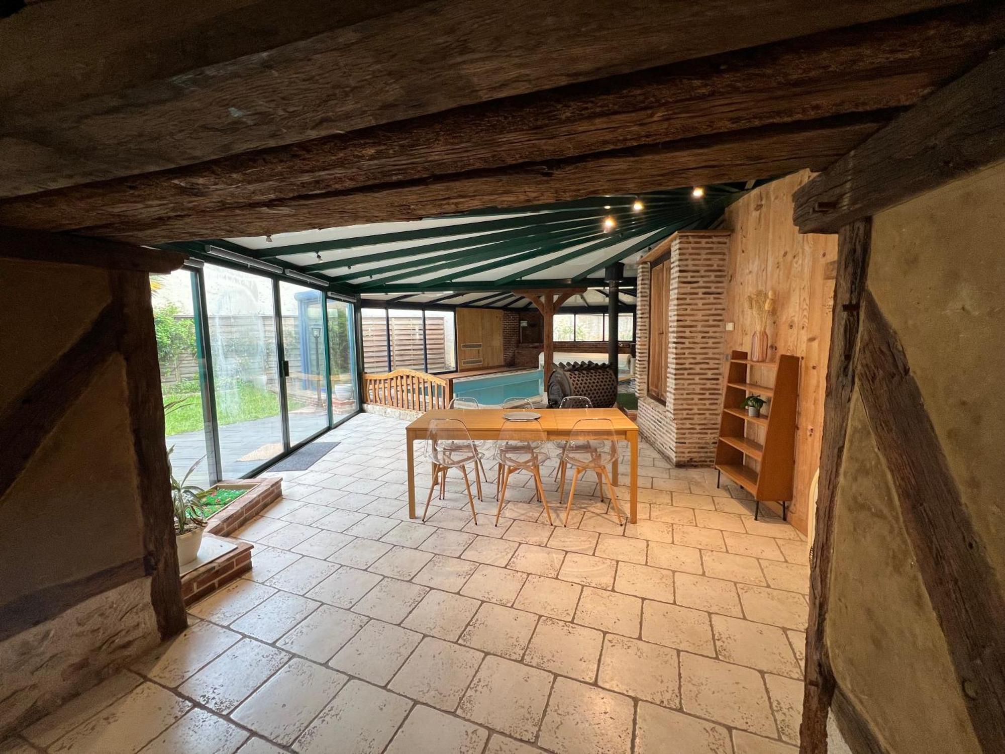 Rigolet Maison En Ville Avec Piscine Interieure Le Controis-en-Sologne Buitenkant foto